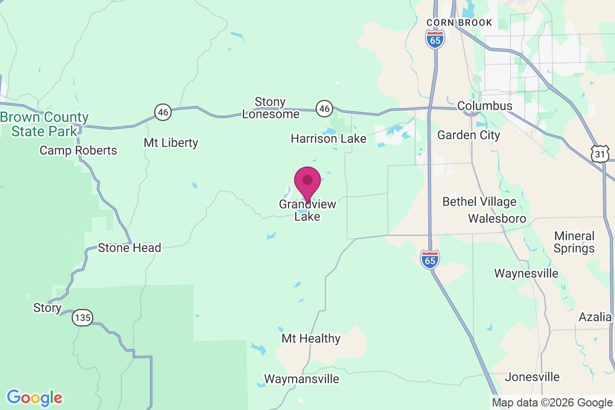 Grandview Lake map