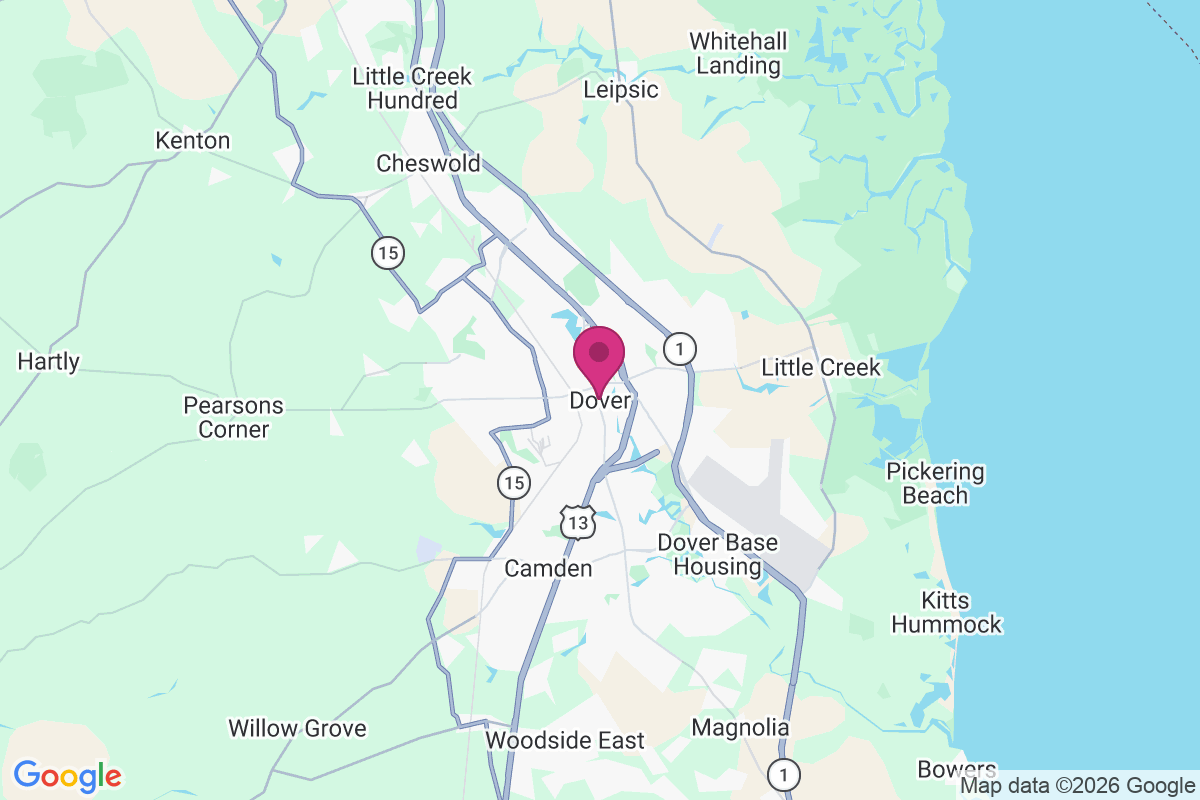 Dover map