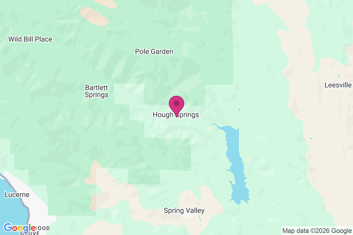 Hough Springs map