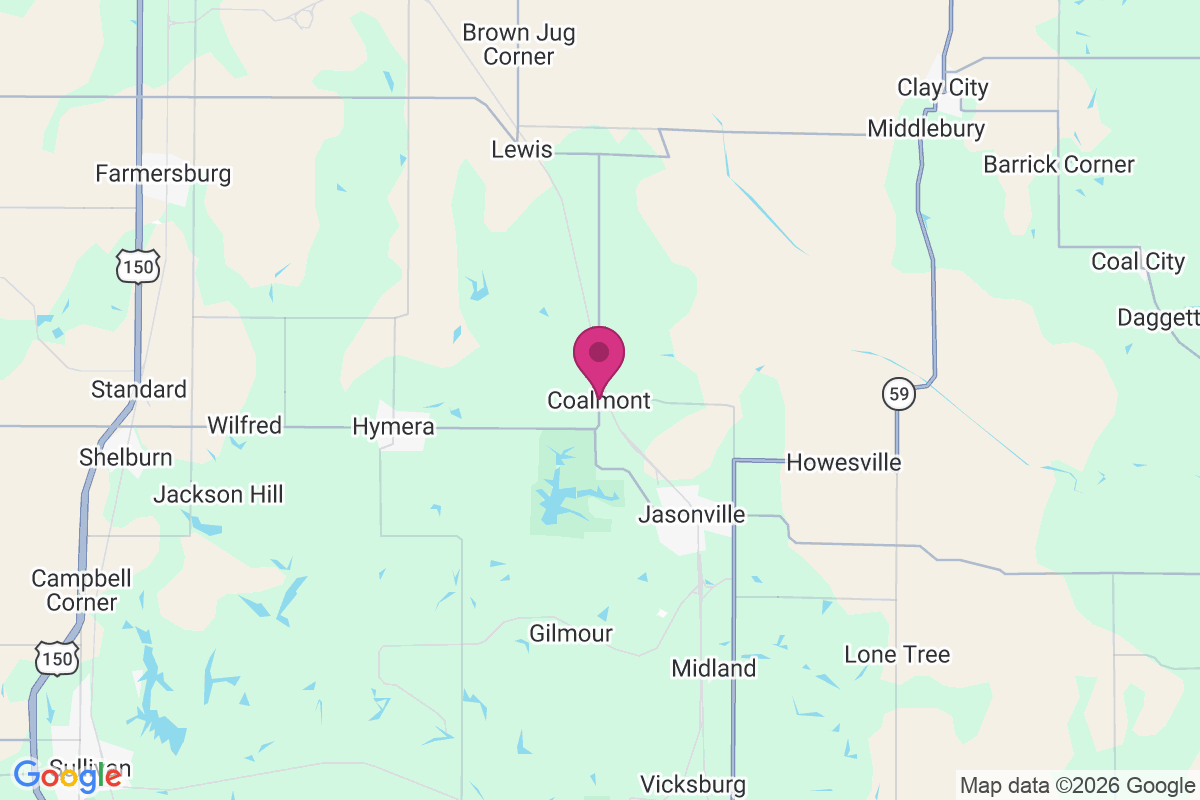 Coalmont map