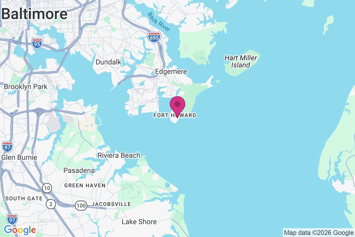 Fort Howard map