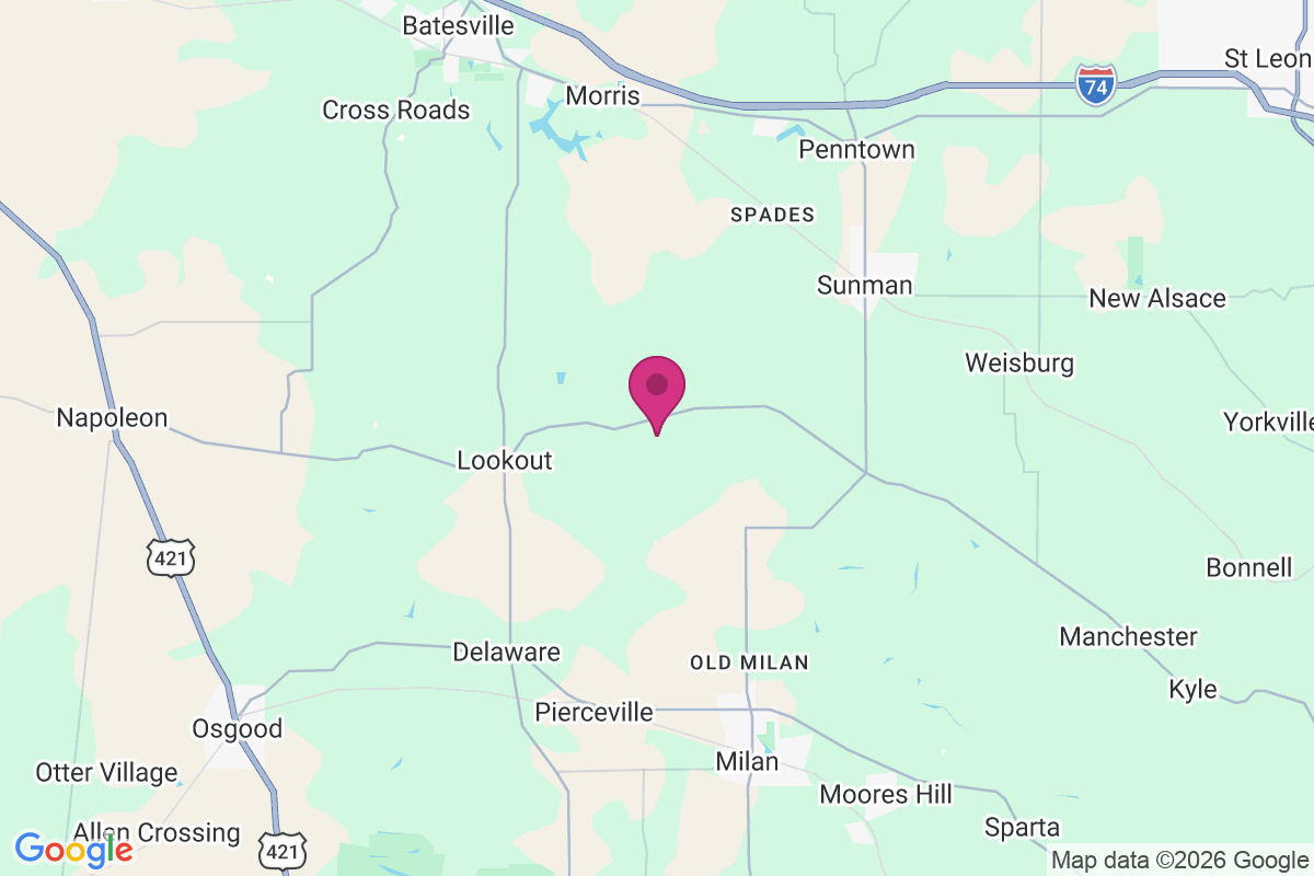 Behlmer Corner map