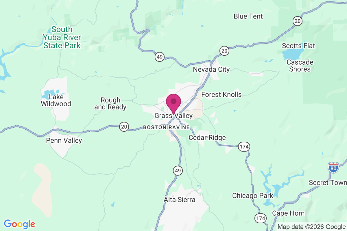 Grass Valley map