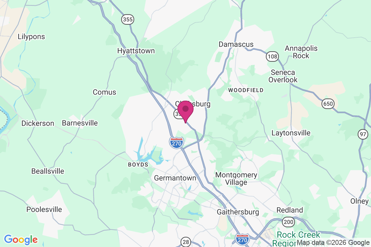 Clarksburg Heights map
