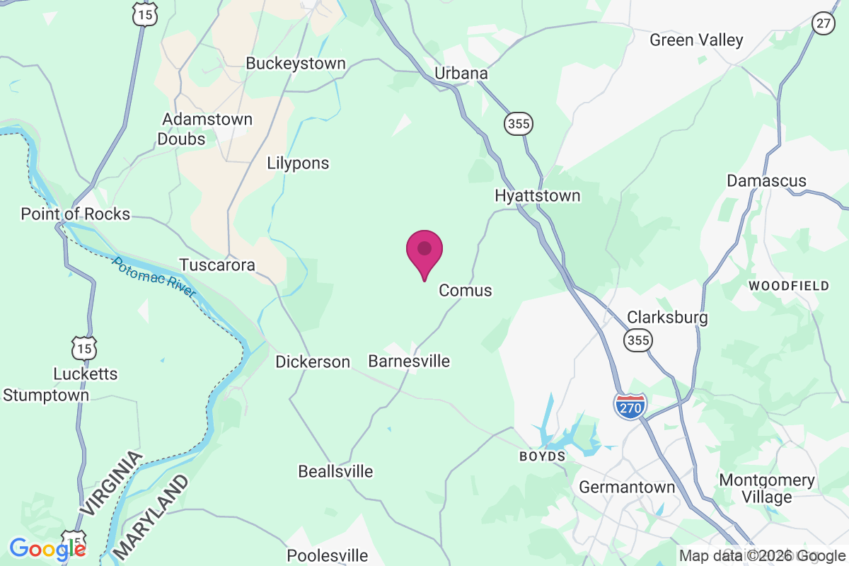 Comus Sugarloaf map