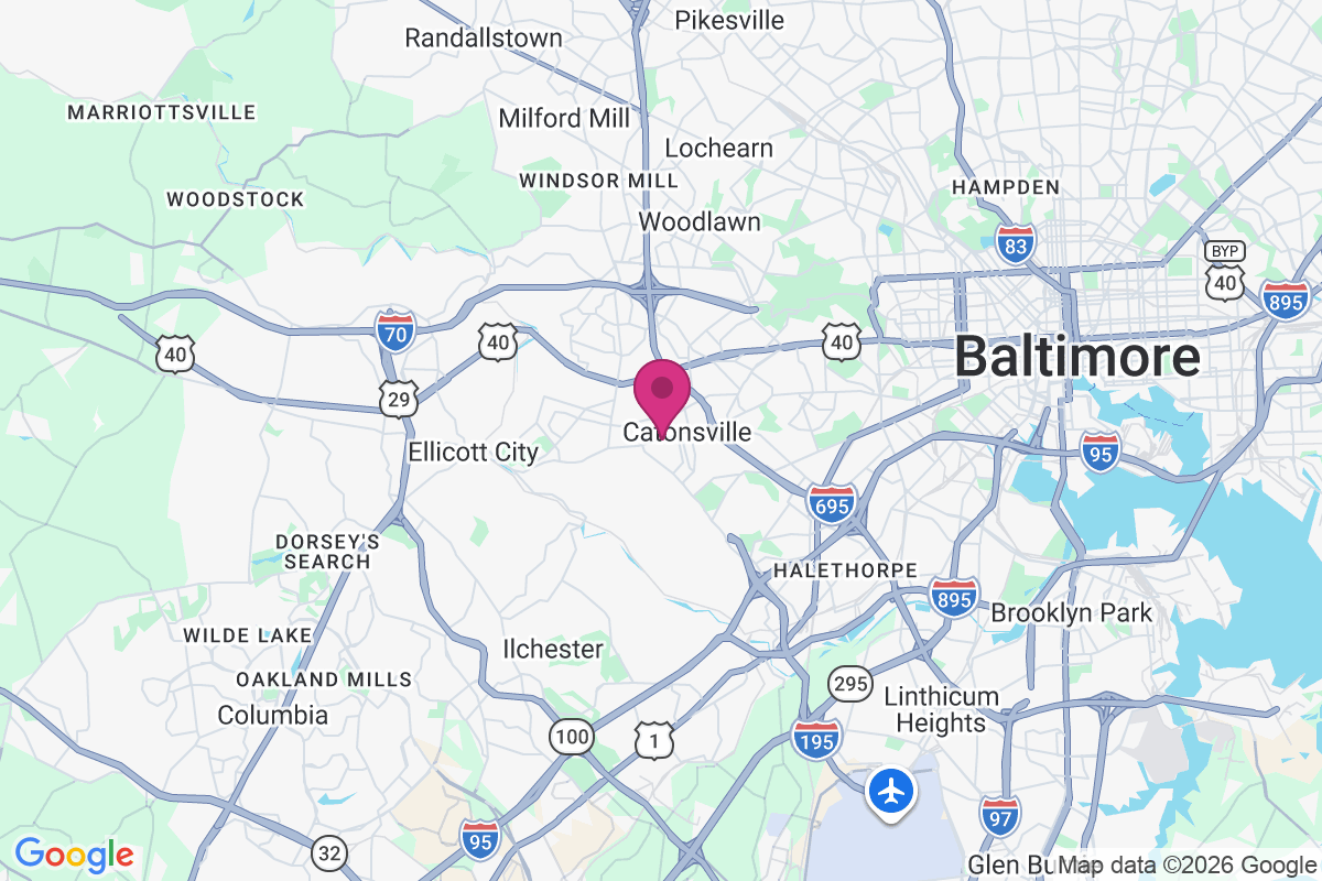Catonsville Heights map