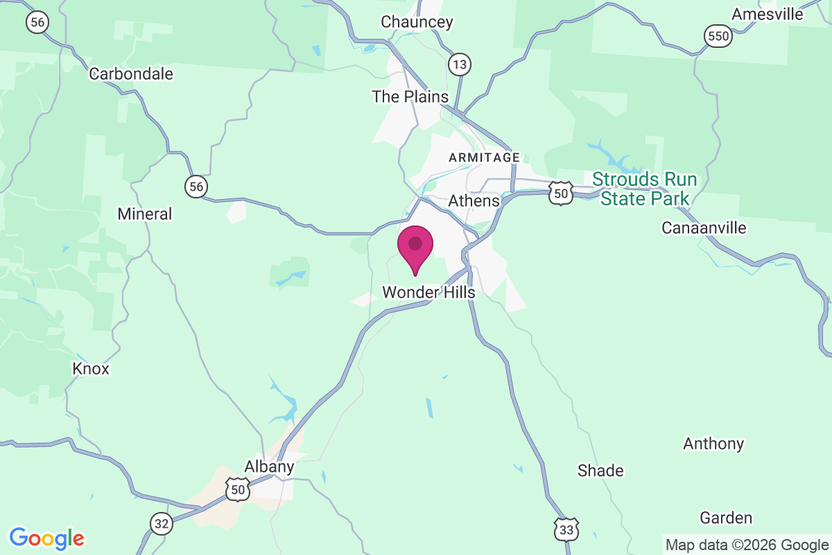 Beachwood Lake Estates map
