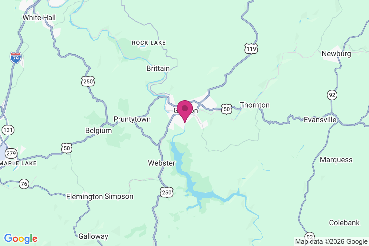 West Grafton map