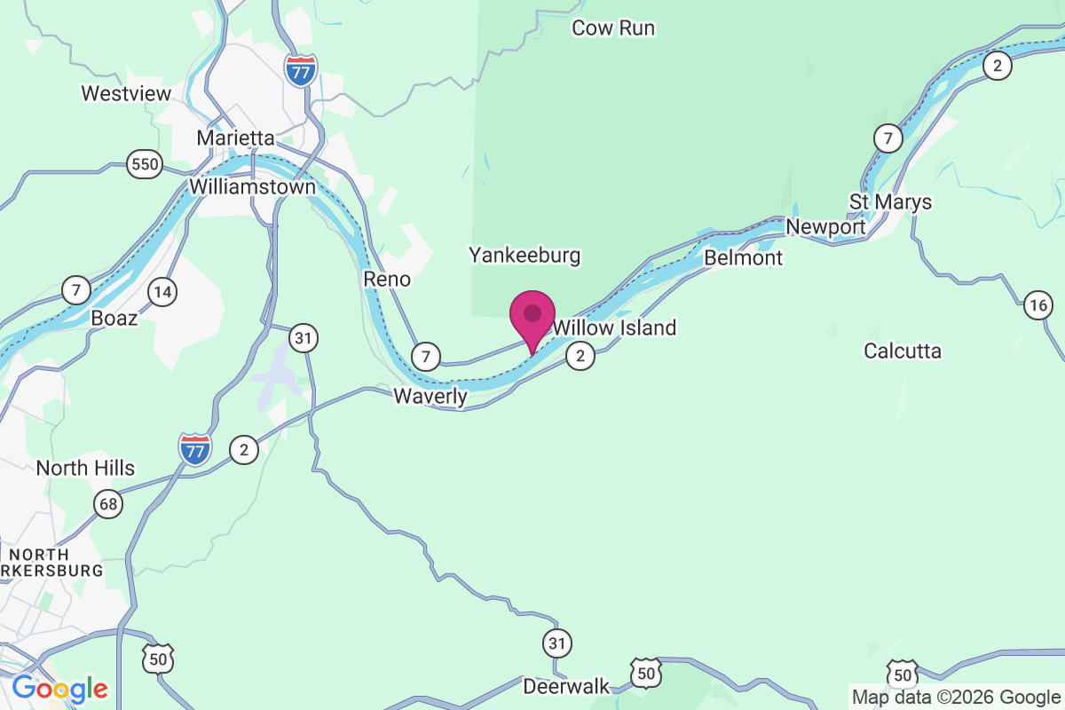 Lower Newport map