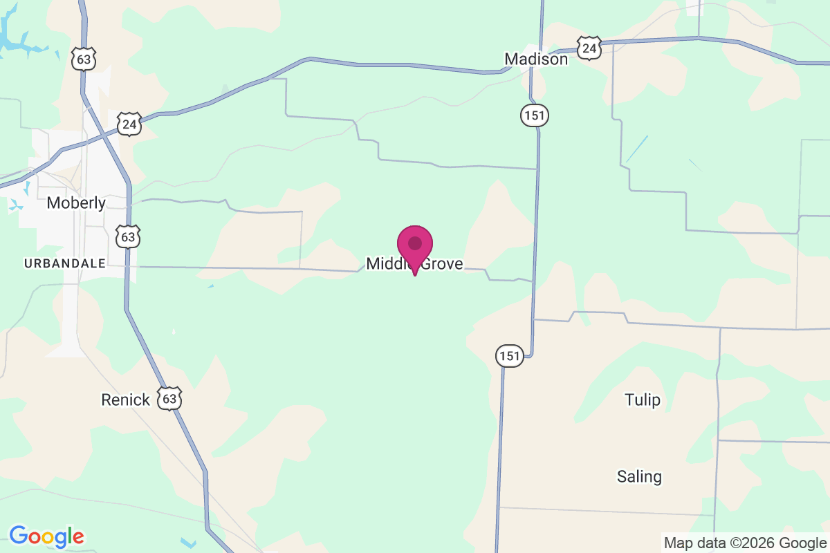 Middle Grove map
