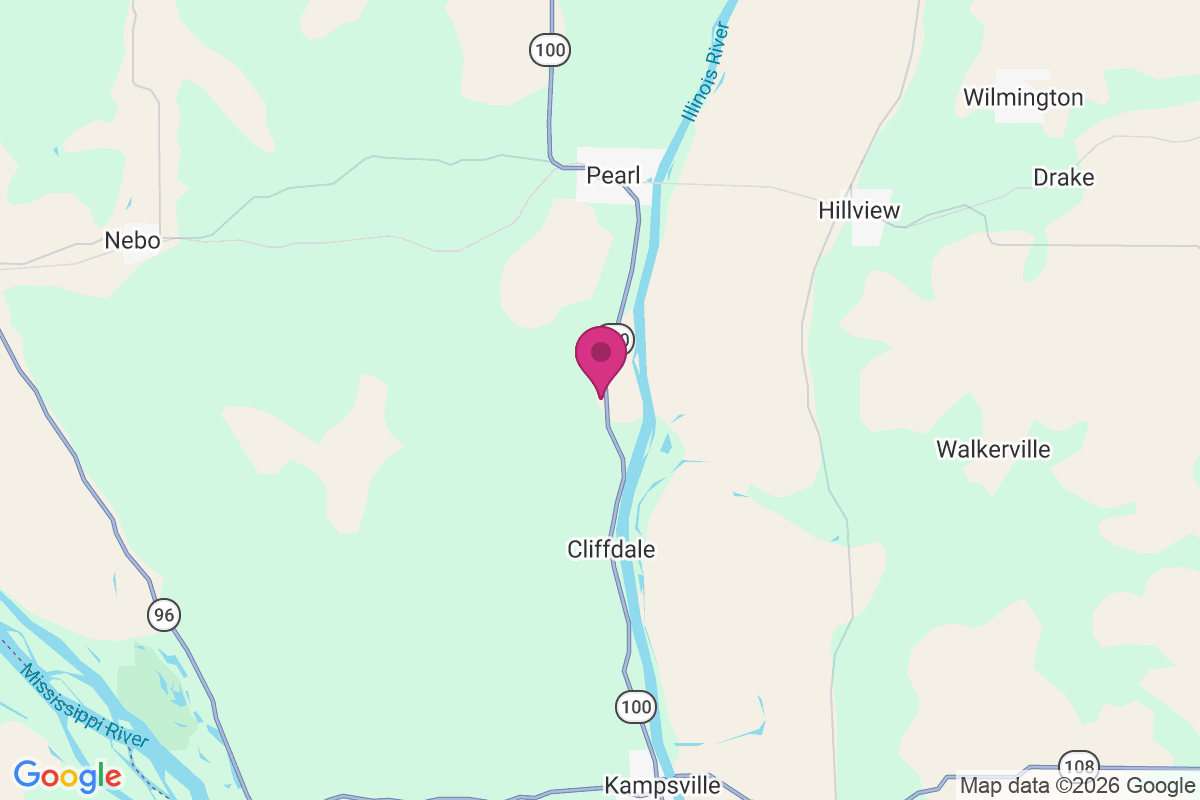Bee Creek map