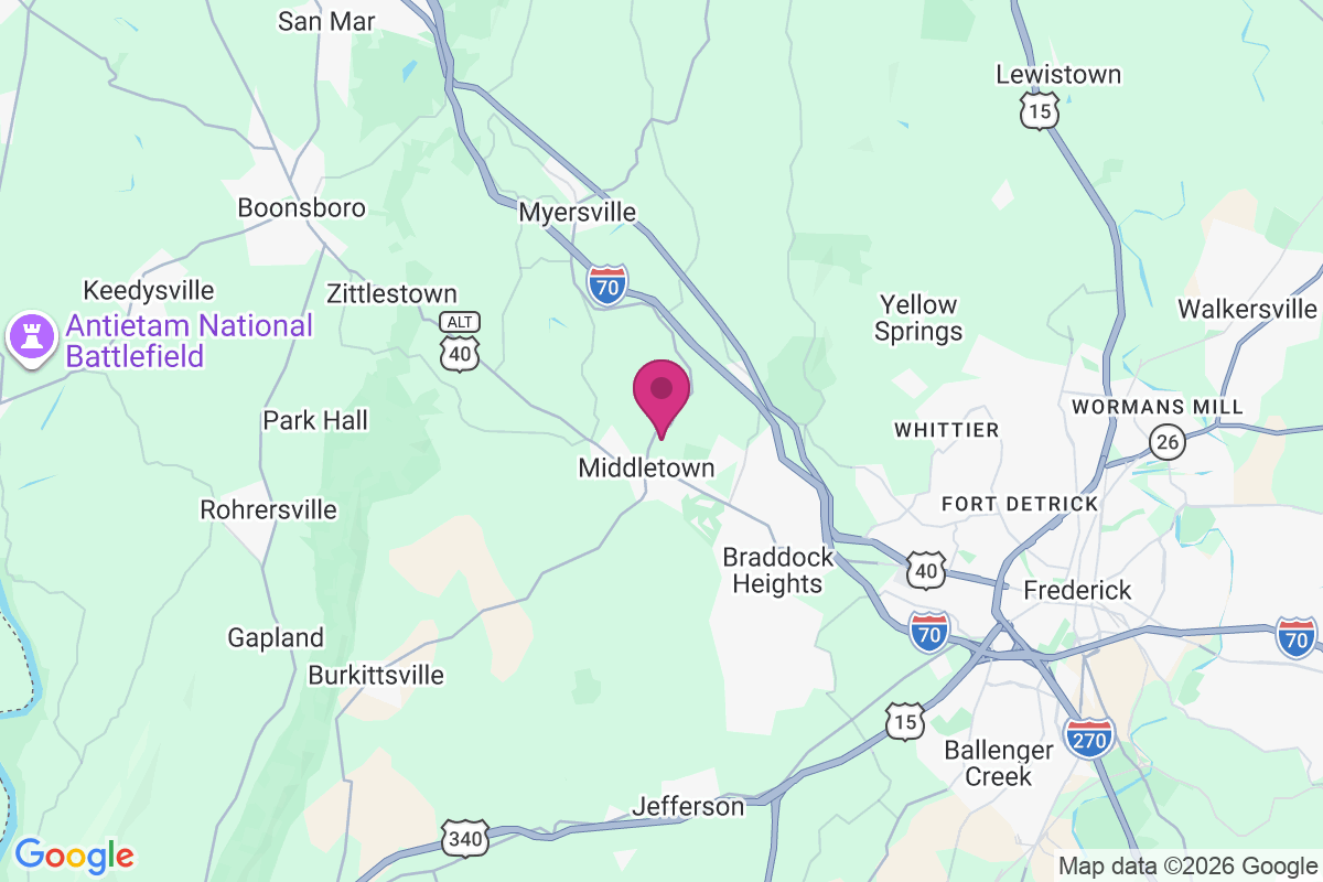 Catoctin Hills map