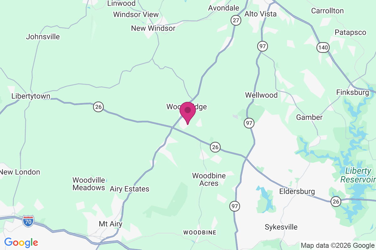 Dulany Hills map