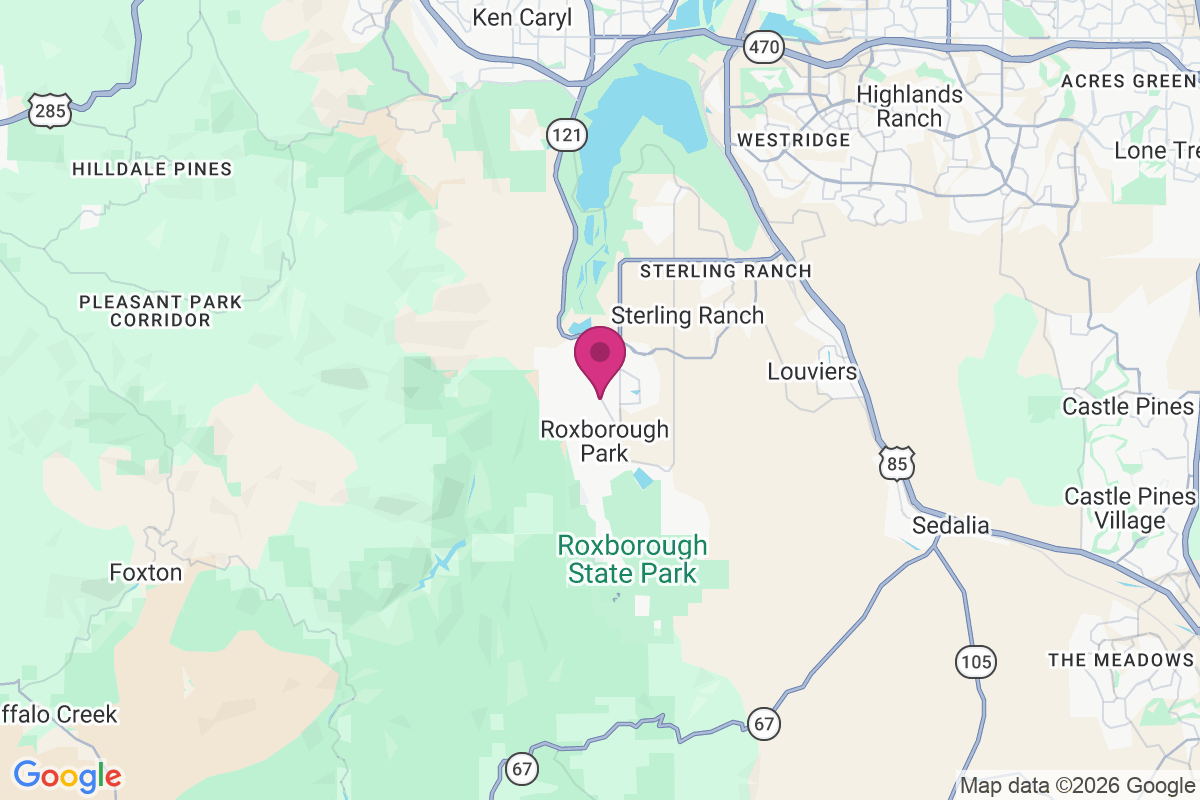 Roxborough Park map