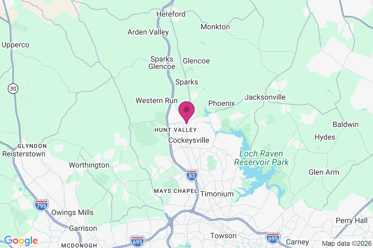 Lutherville Timonium map