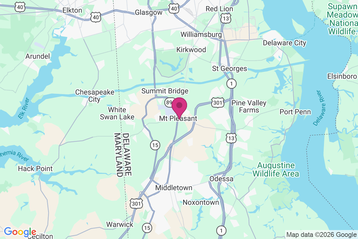 Mount Pleasant Mobile Home Park map