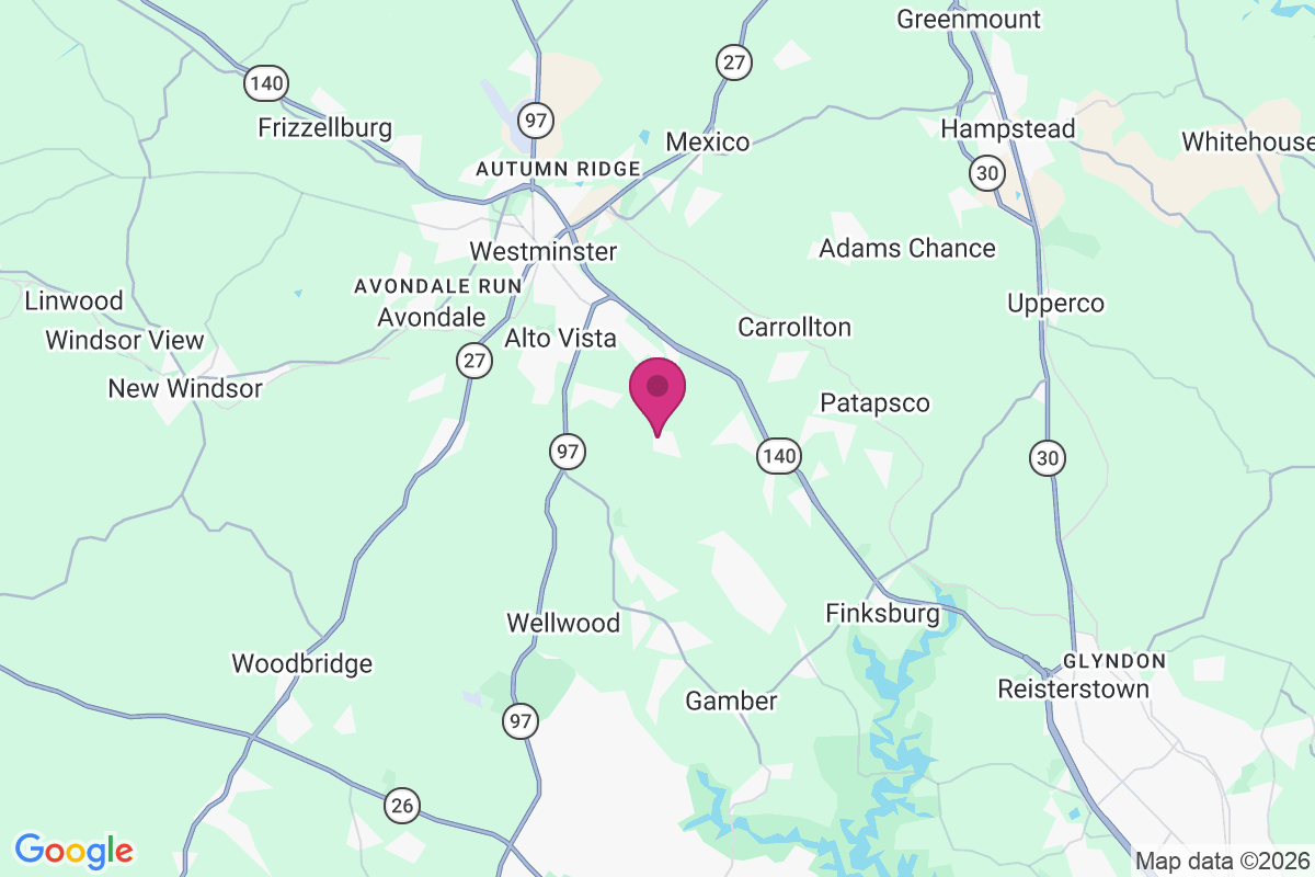 Rebecca Ridge map