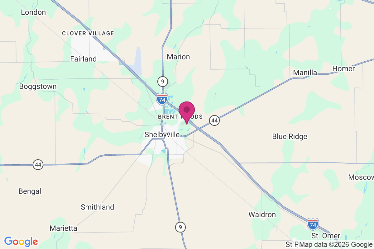 Brent Woods map