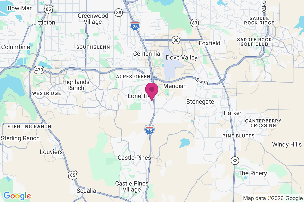 Lone Tree map
