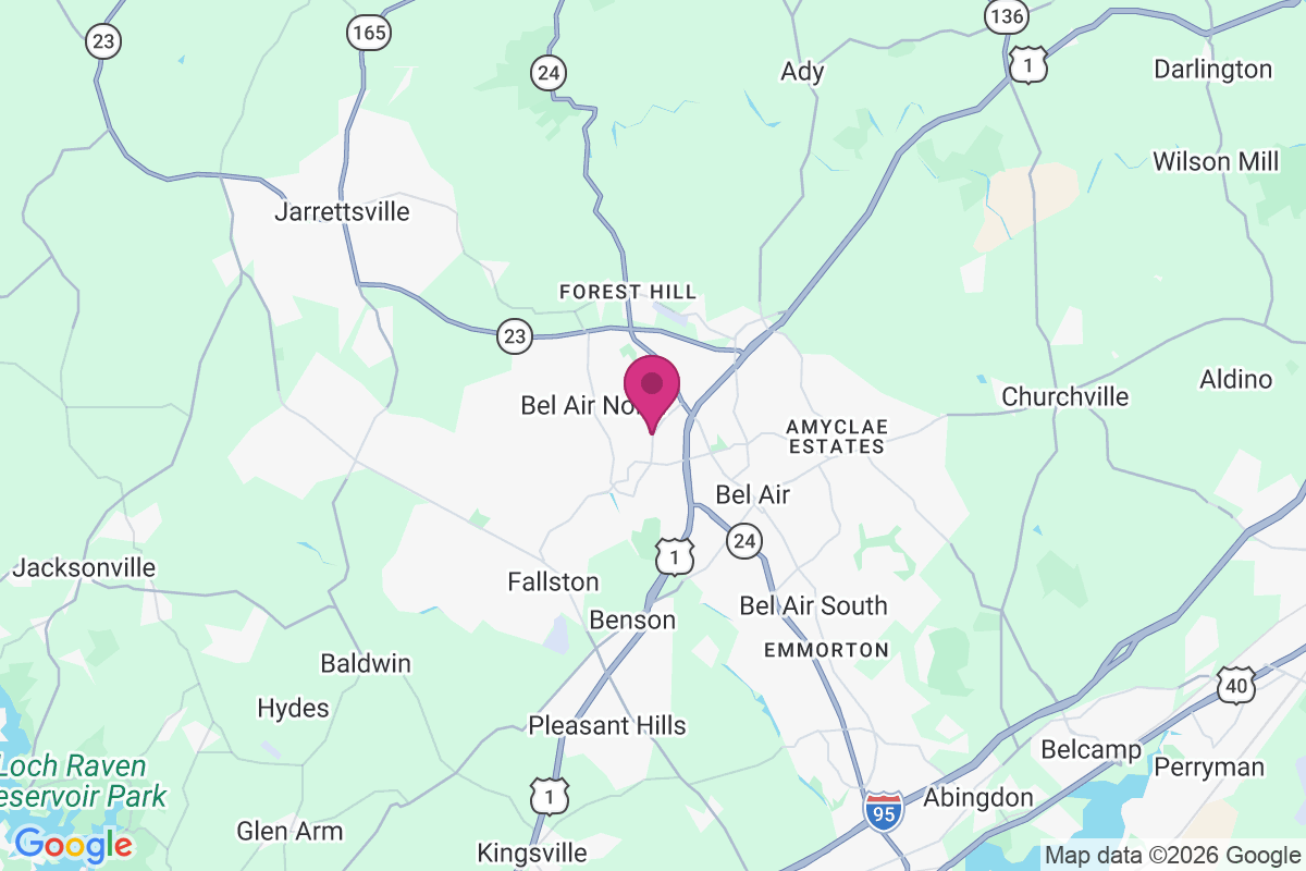 Harford Estates map
