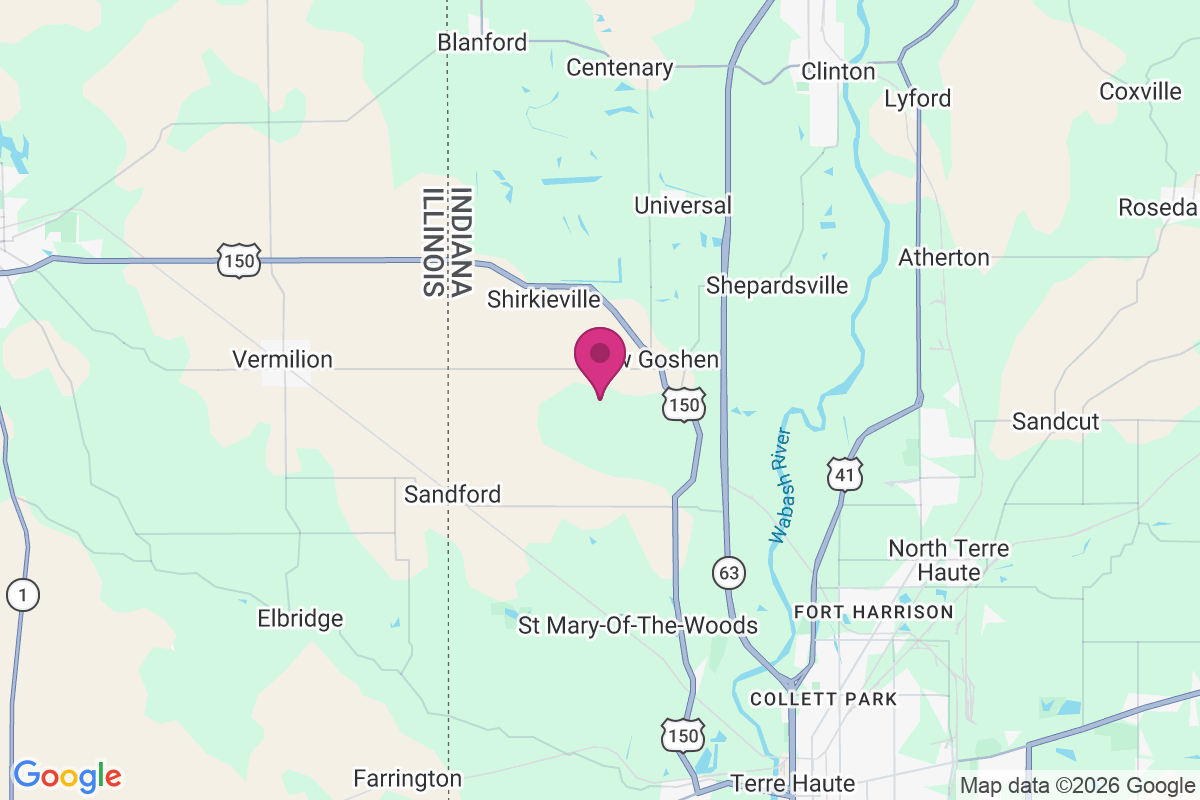 West New Goshen map