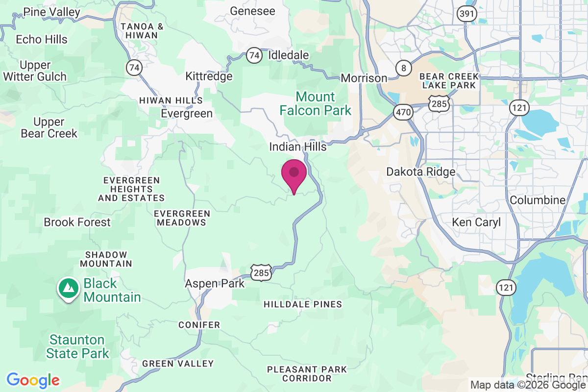 Lone Pine Estates map