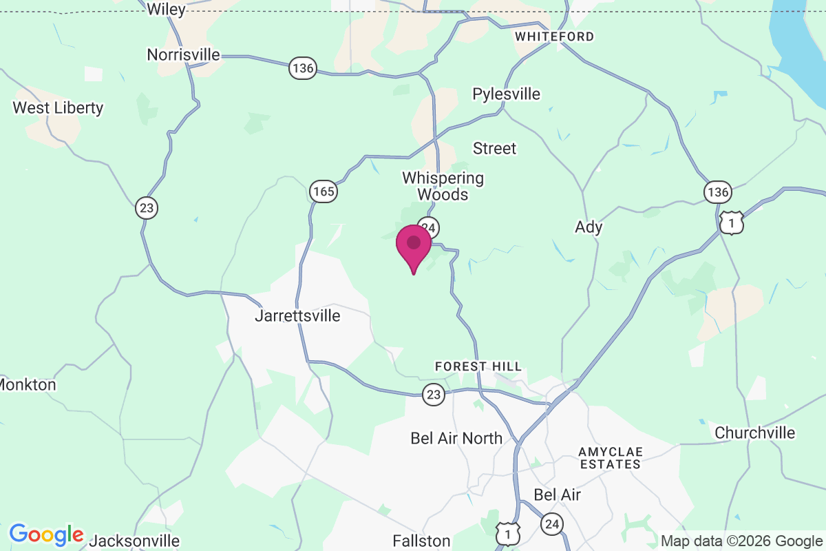 Chrome Hill map