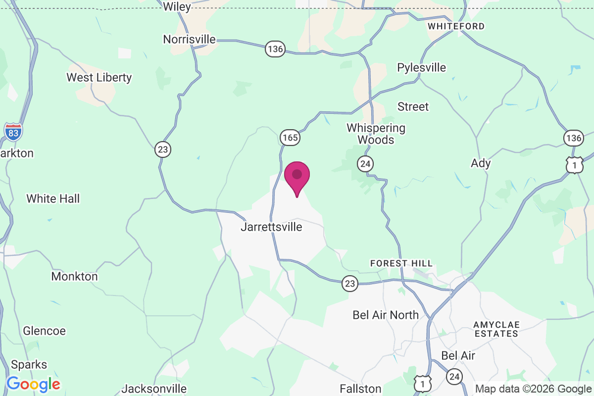 North Harford Heights map