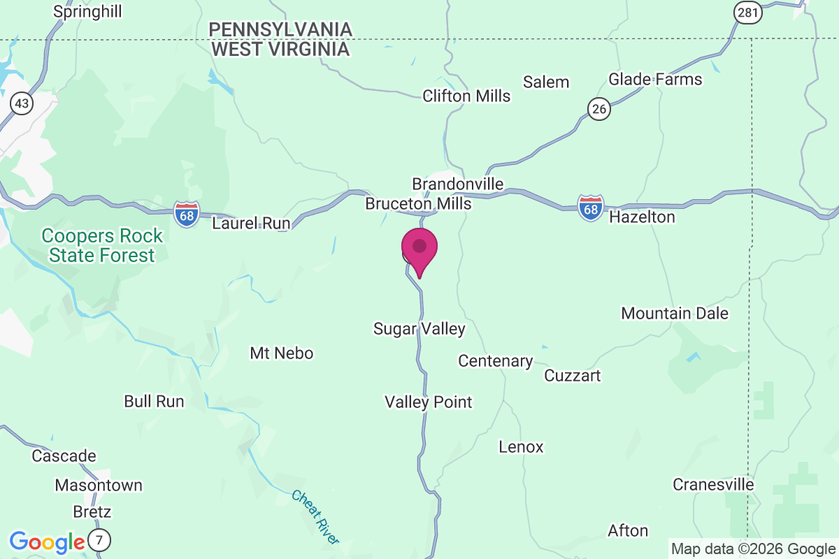 Little Sandy map