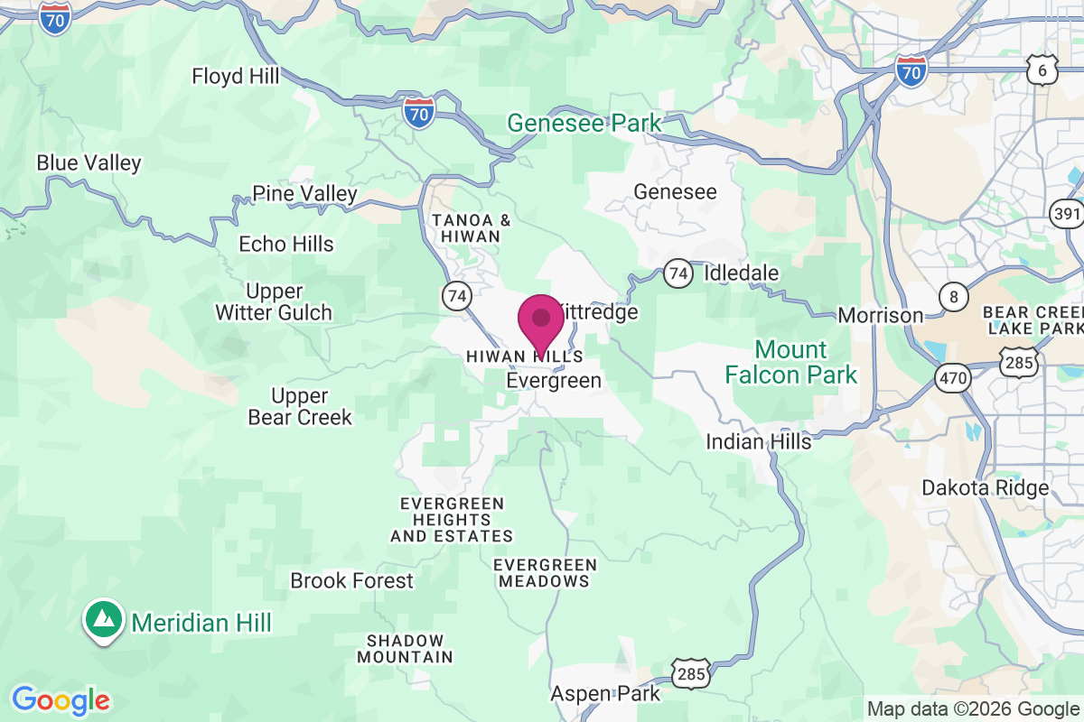 Hiwan Hills map