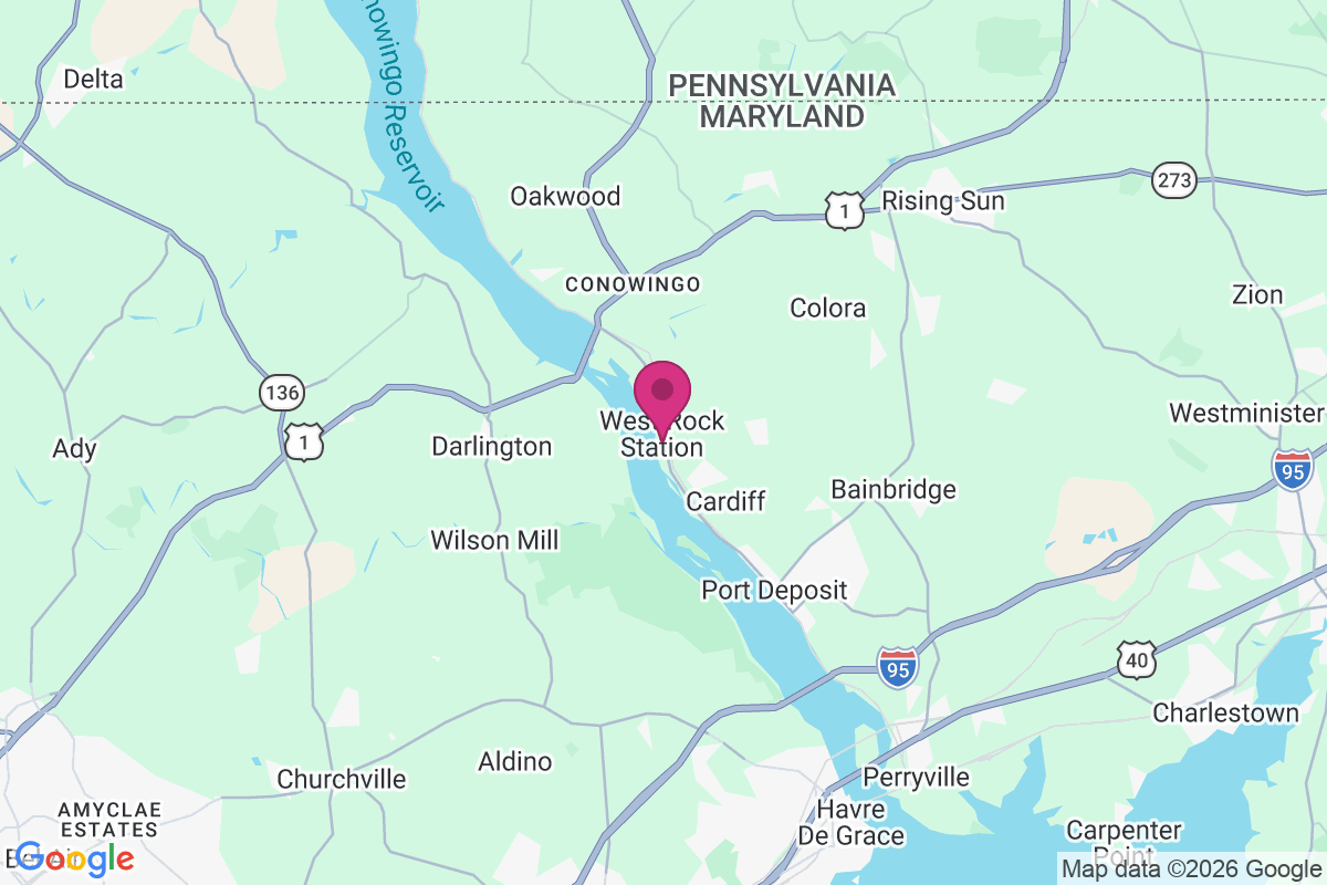 West Rock Station map