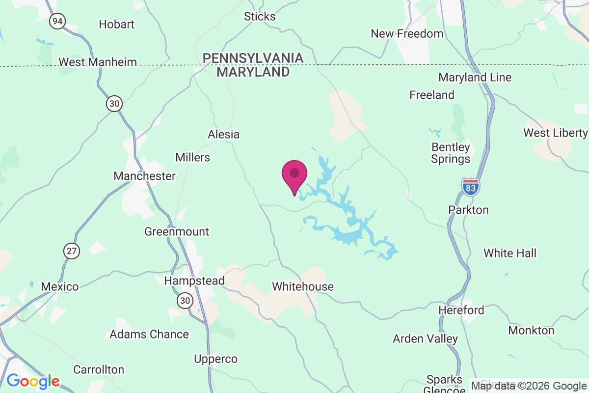 Prettyboy Trails map