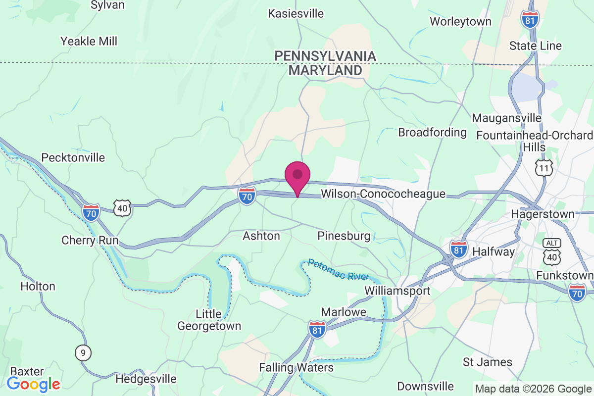 Shady Bower map