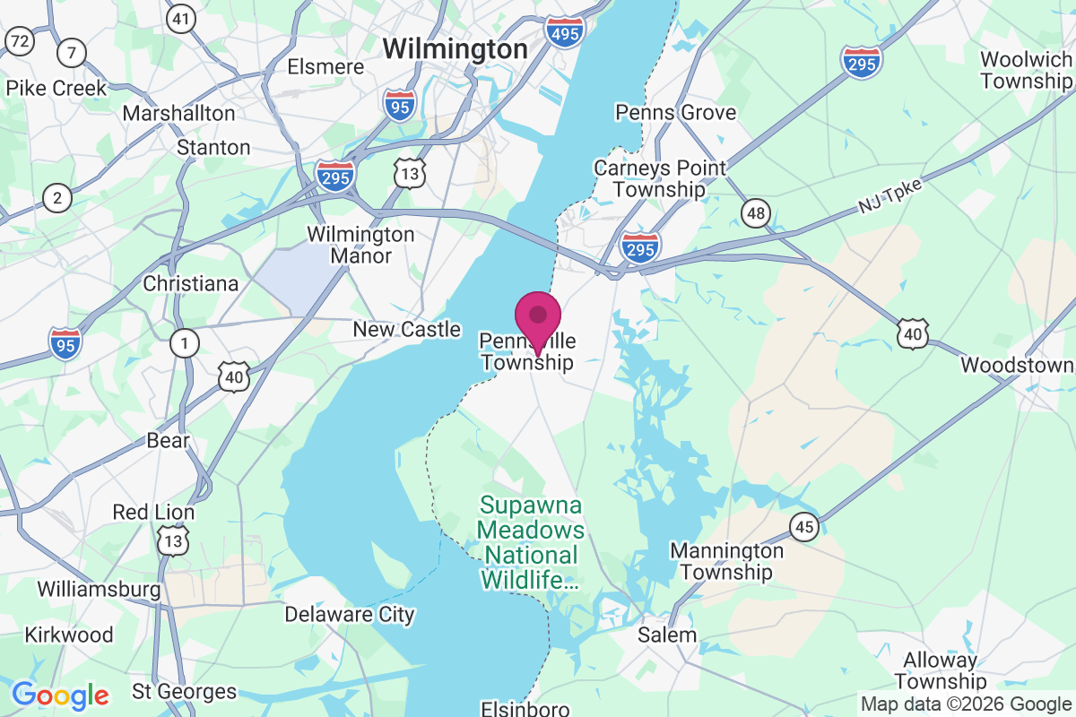 Pennsville map