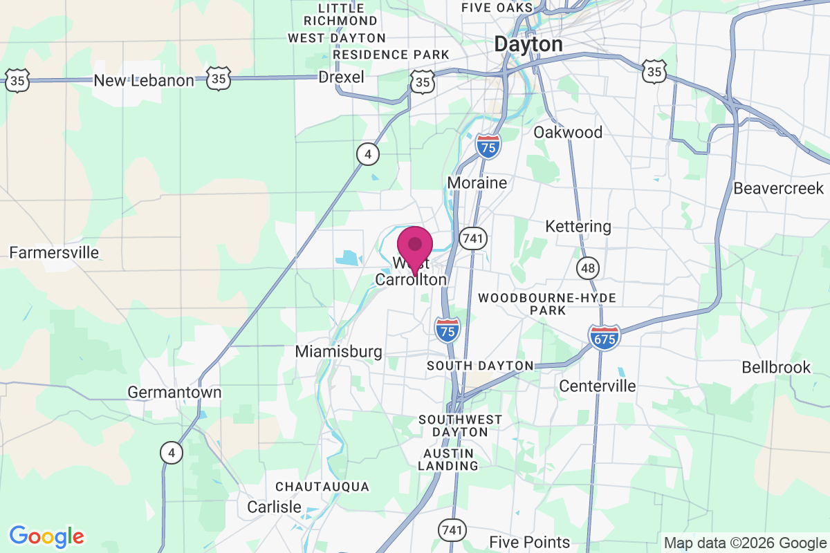 West Carrollton City map