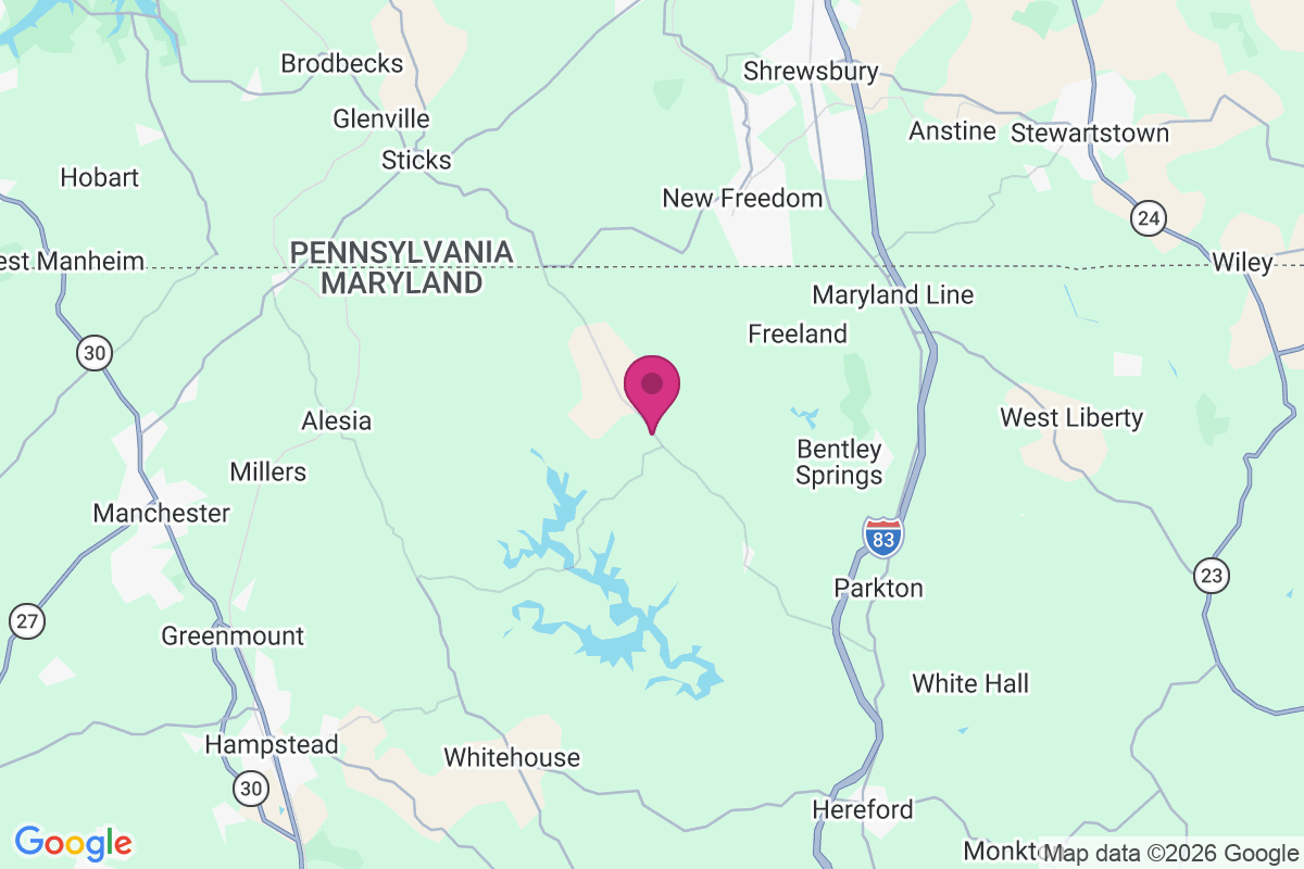 Keeney Mill Woods map