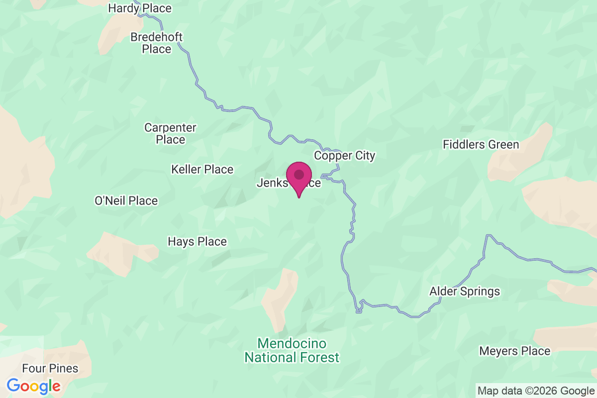 Jenks Place map