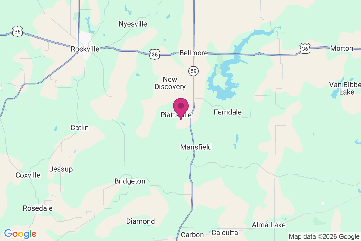 Piattsville map