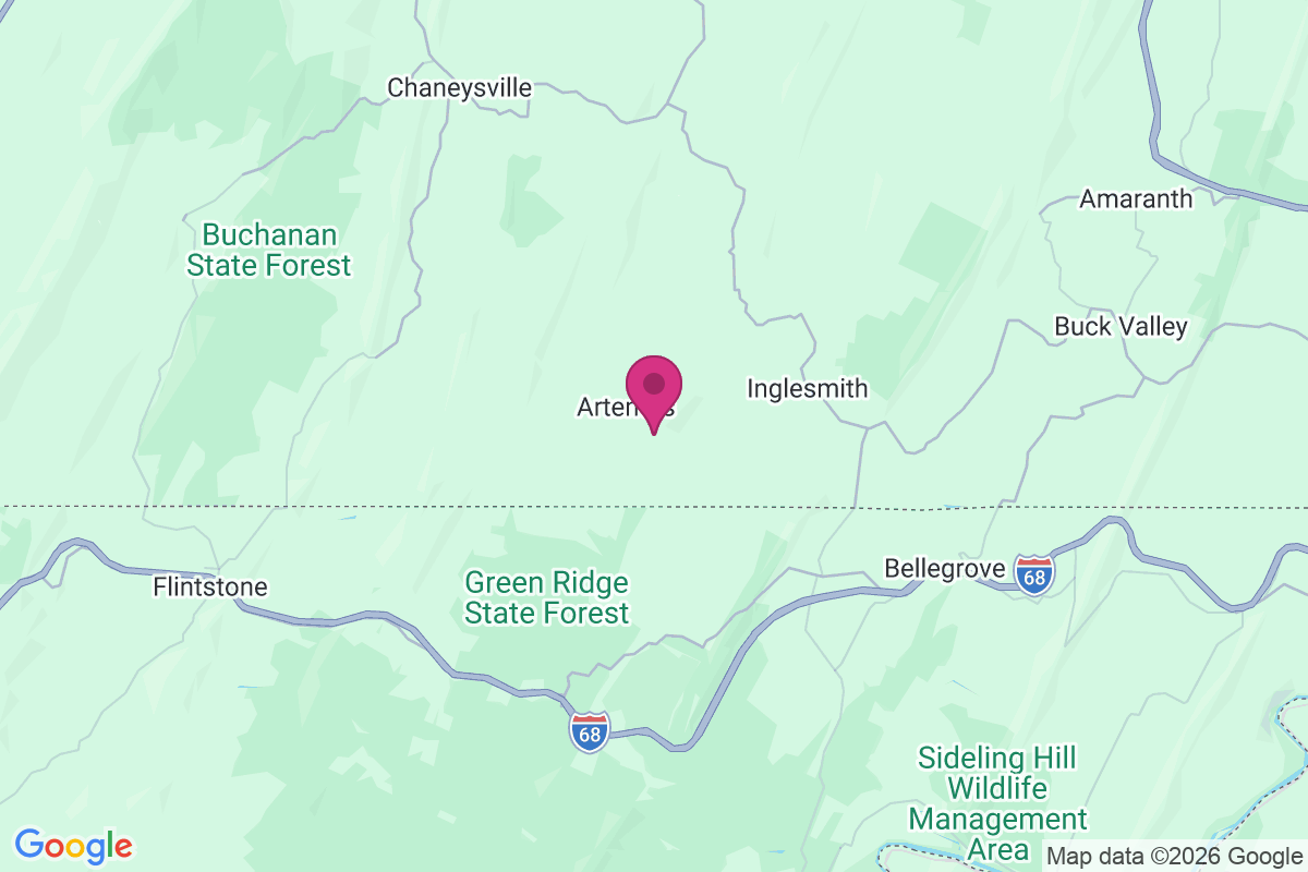 Artemas map