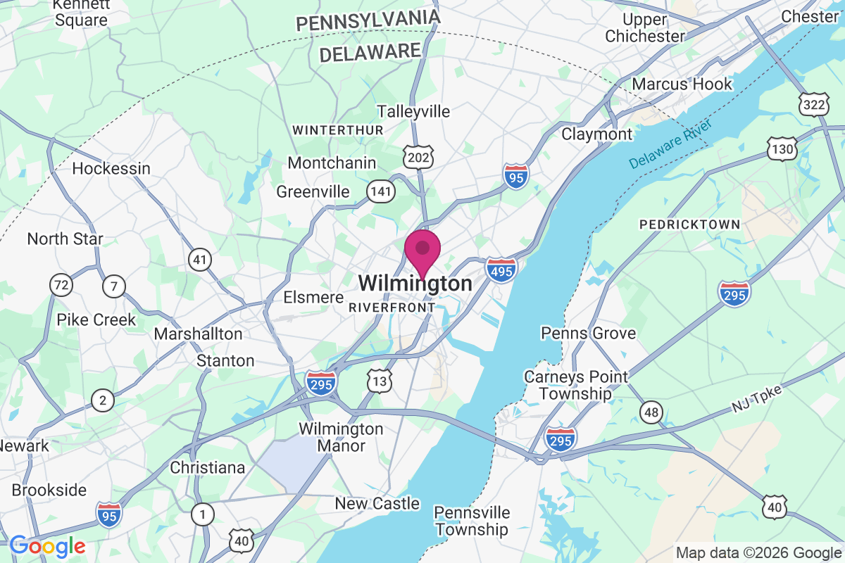 Glen Mills map