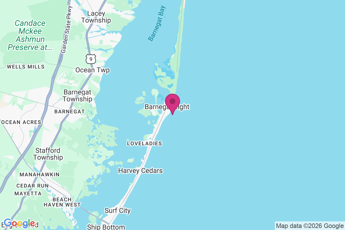 Barnegat Light map