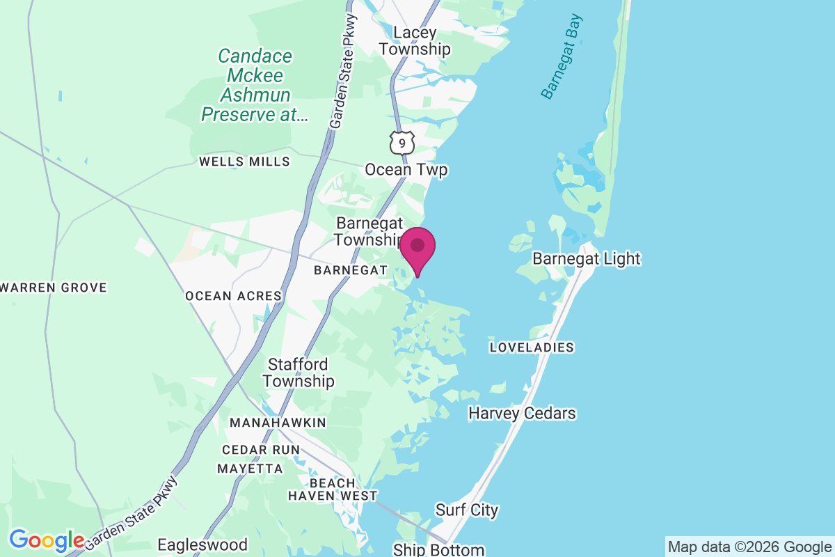 Barnegat Bay map