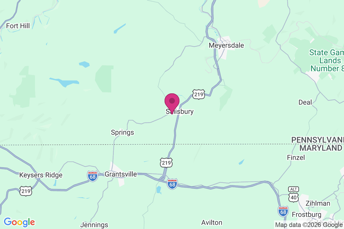 West Salisbury map