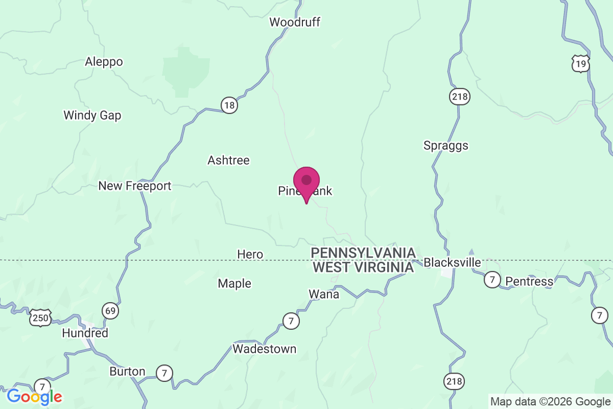 Pine Bank map