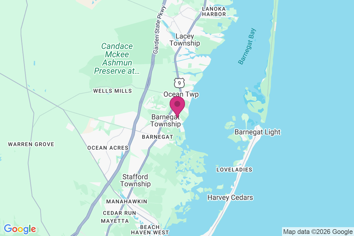 Waretown Junction map