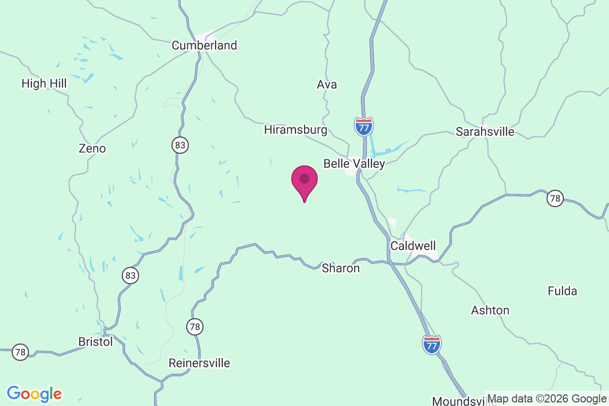 Hoskinsville map