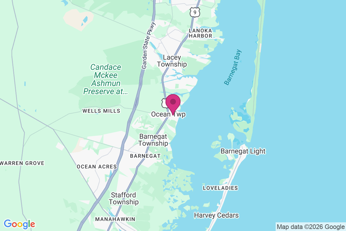 Waretown map