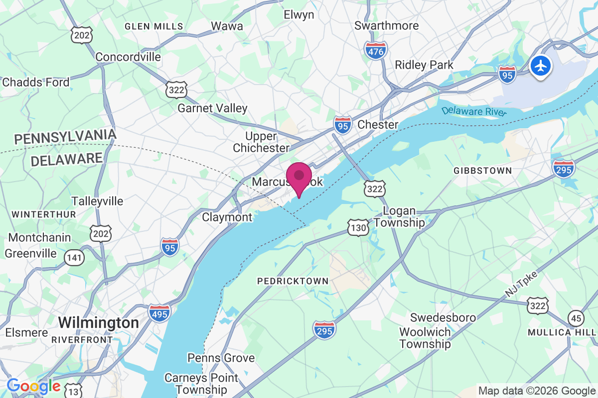 Marcus Hook map