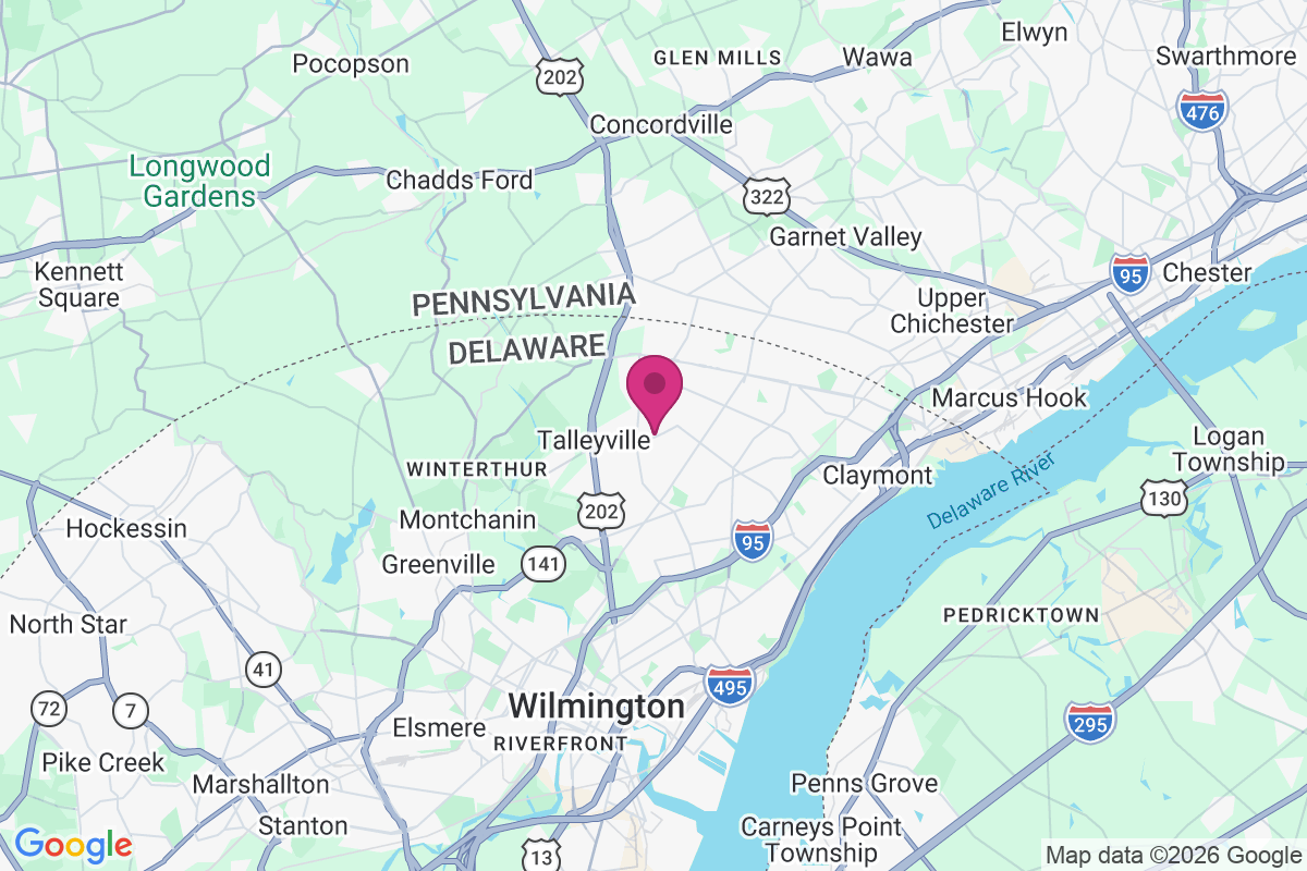 Chalfonte map