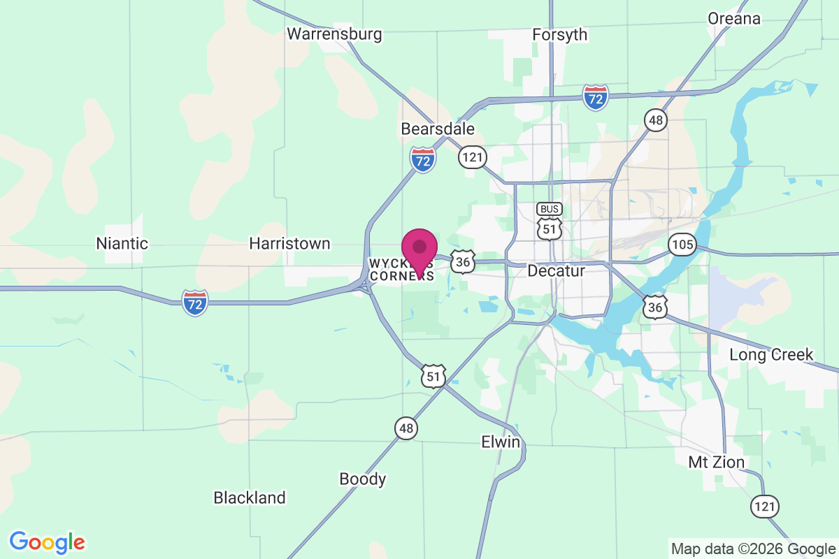 Wyckles Corners map